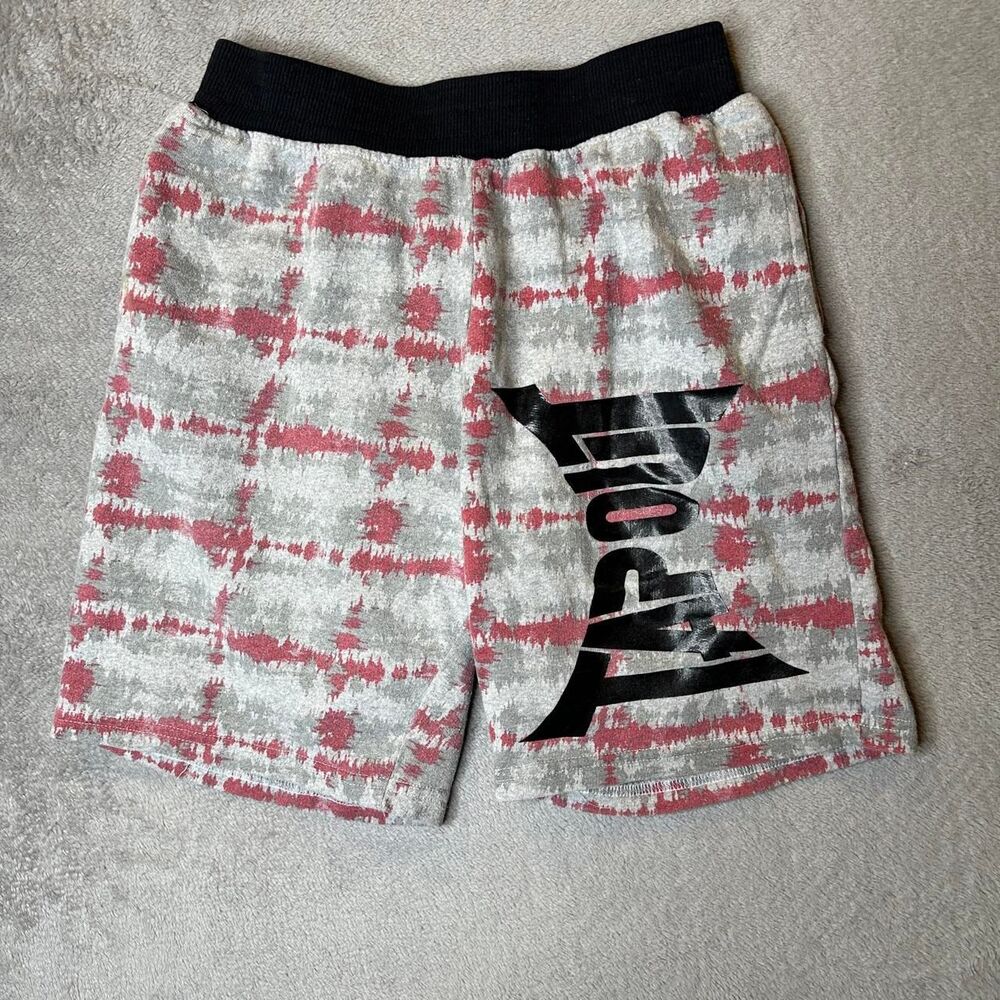 Fire Y2K Tapout & WWE Collab Barbed Wire Print Shorts Boys Medium (23x7)
